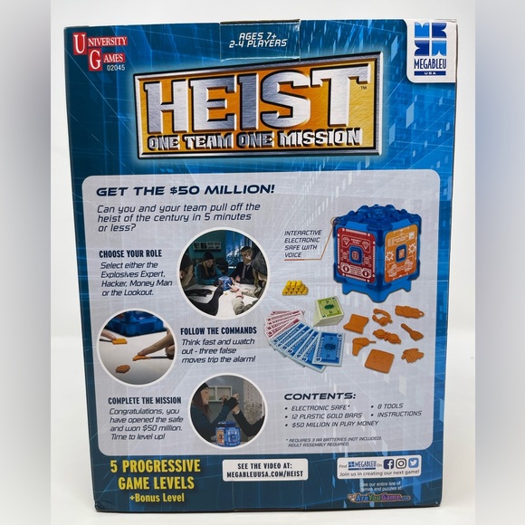 MEGABLEU: HEIST: The Electronic Cooperative Game: One Game, One Mission - Picture 3 of 11